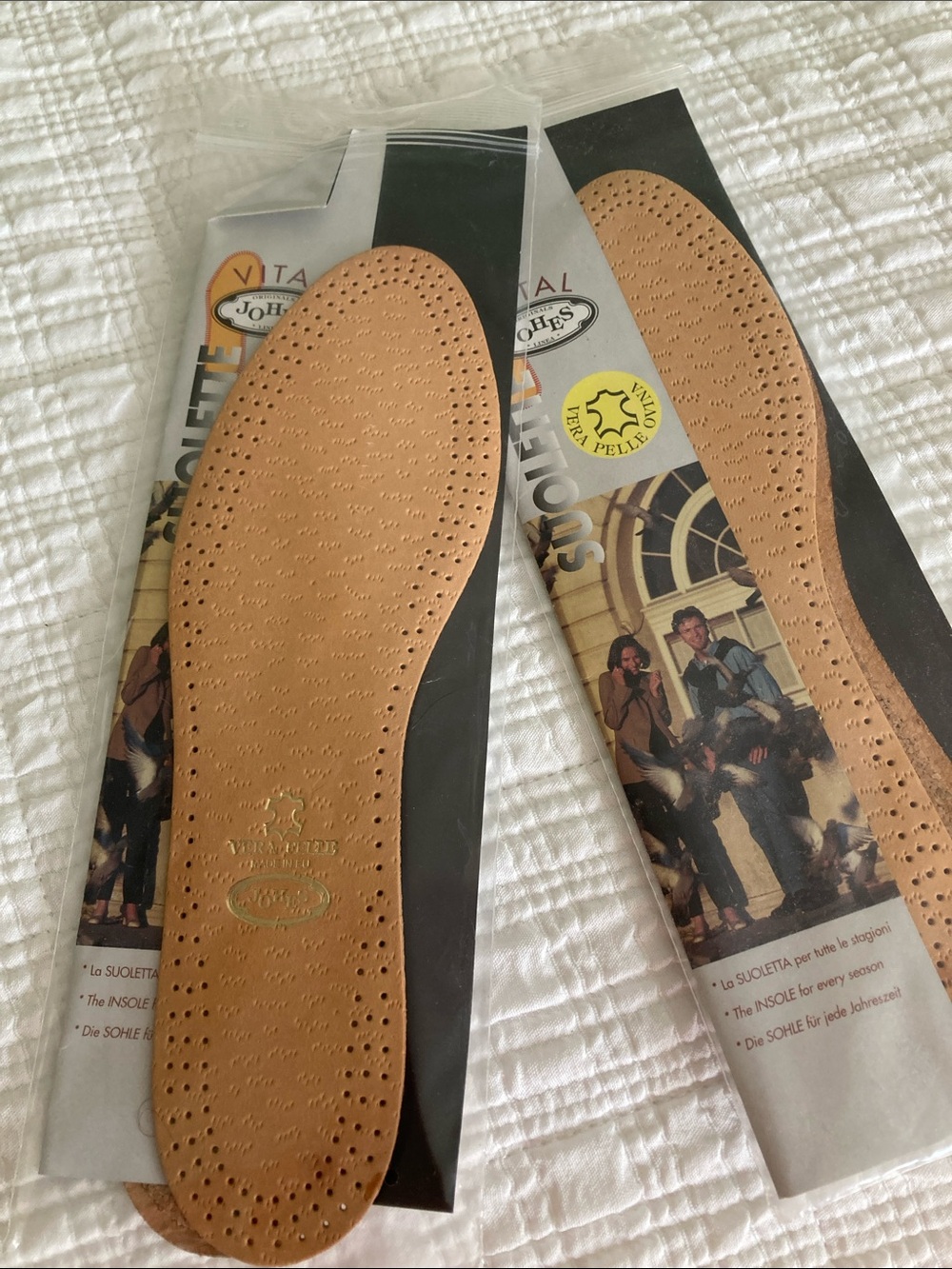 Joules Perforated Tan Slip-In Insoles